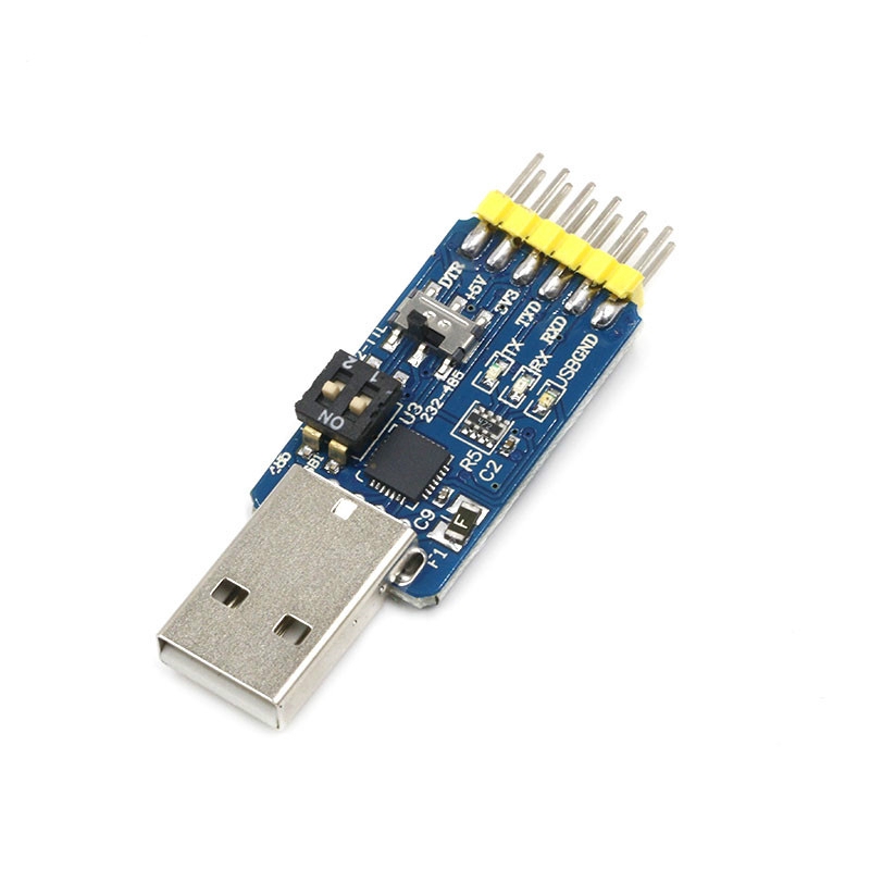Bảng mạch chuyển đổi 6 trong 1 Usb Cp2102 Sang Ttl Rs232 Usb Ttl Sang Rs485 Mut 3.3v/5v