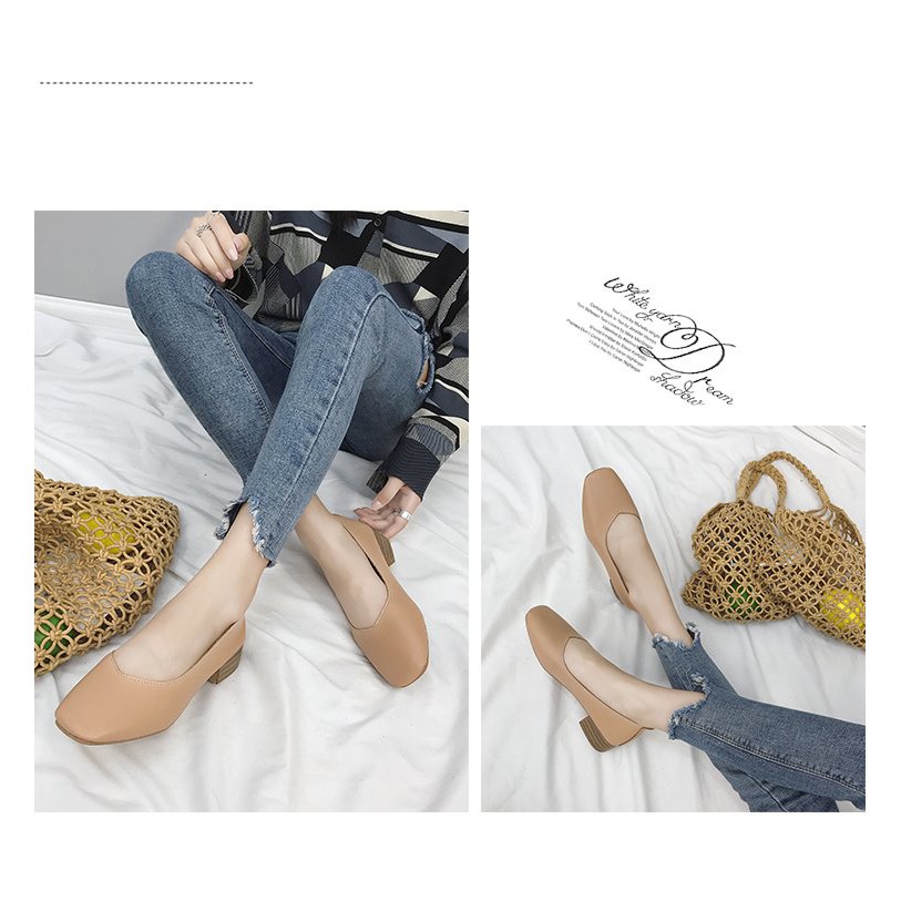 Giày Búp Bê Mũi Vuông Thời Trang Dành Cho Nữ | BigBuy360 - bigbuy360.vn