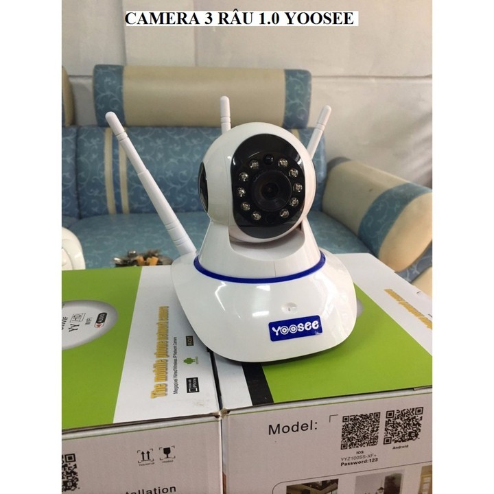 CAMERA 3 RÂU + THẺ NHỚ | CAMERE IP YOOSEE 3 RÂU 720P + THẺ NHỚ 32GB | 60001