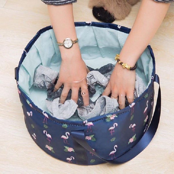 Chậu vải gấp gọn siêu tiện lợi