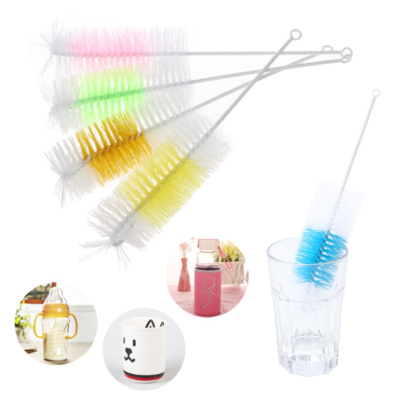 Bàn Chải Nylon Vệ Sinh Bình Sữa Em Bé Tiện Dụng