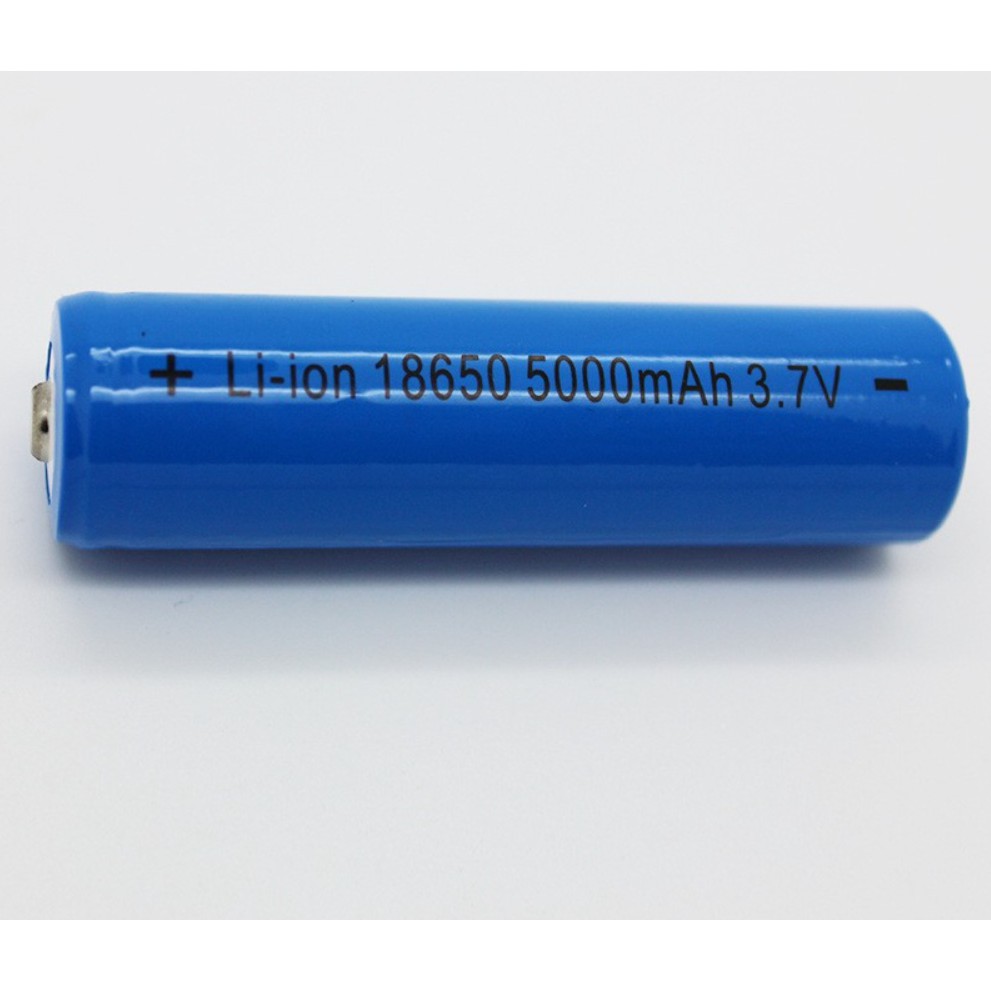 Pin sạc 3.7V 18650 5000mAh cho sạc dự phòng, đèn pin, đồ chơi, sản phẩm như hình