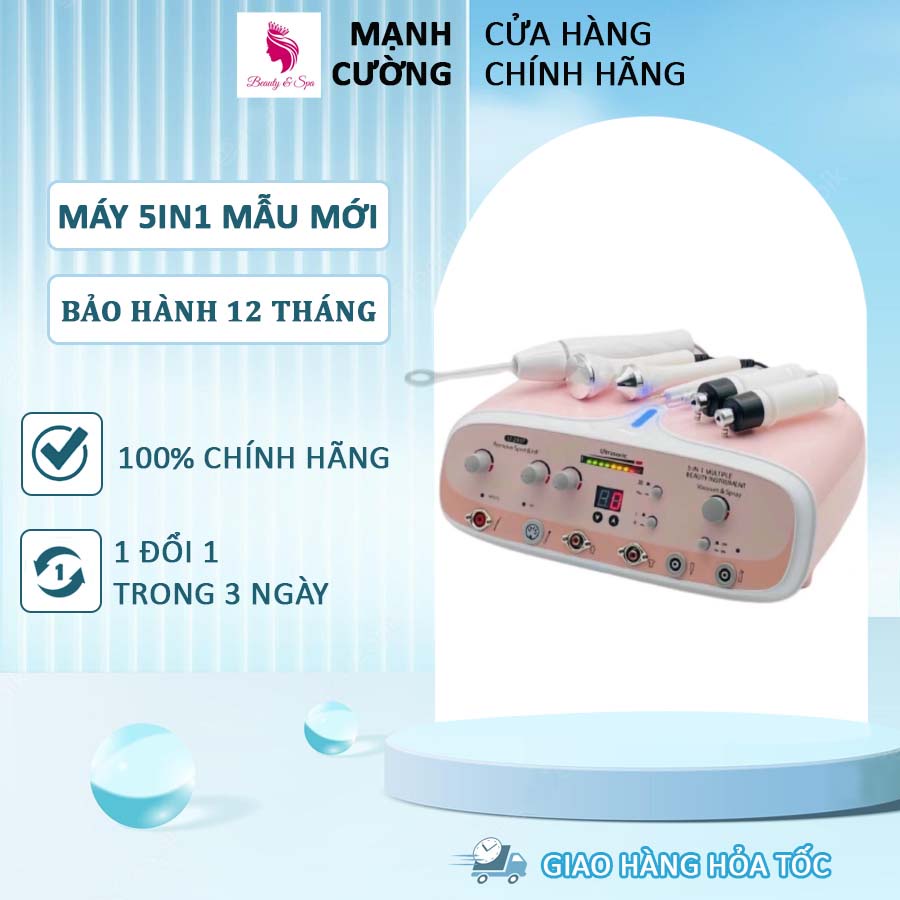 Máy Chăm Sóc Da Đa Năng 5in1 Dùng Trong Spa TMV Chính Hãng