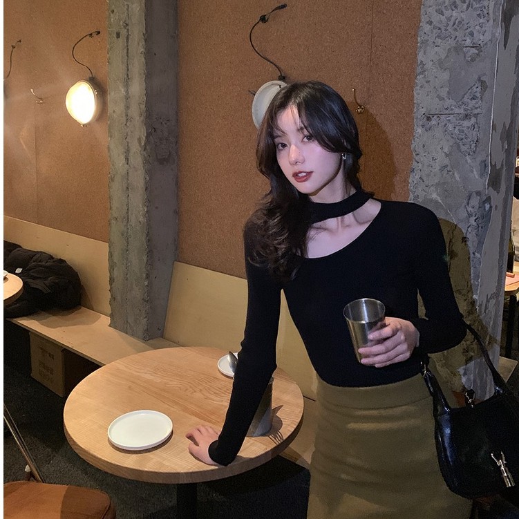 Áo len QADCOL tay dài thời trang dành cho nữ