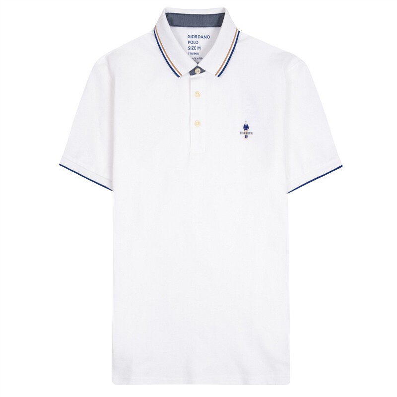 [Mã WABRWM12 giảm 10% đơn 99K] Áo Thun Nam Có Cổ Polo Giordano 01019260 | BigBuy360 - bigbuy360.vn