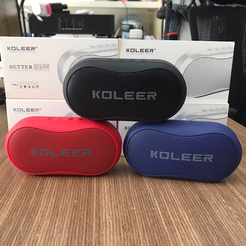 Loa bluetooth Koleer S29 kết nối thẻ nhớ usb âm thanh bass khá tốt bass trầm mạnh loa cầm tay sạc nhanh 2-3 tiếng