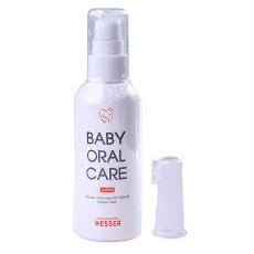 Nước rơ lưỡi Wesser Baby Oral Care 80g