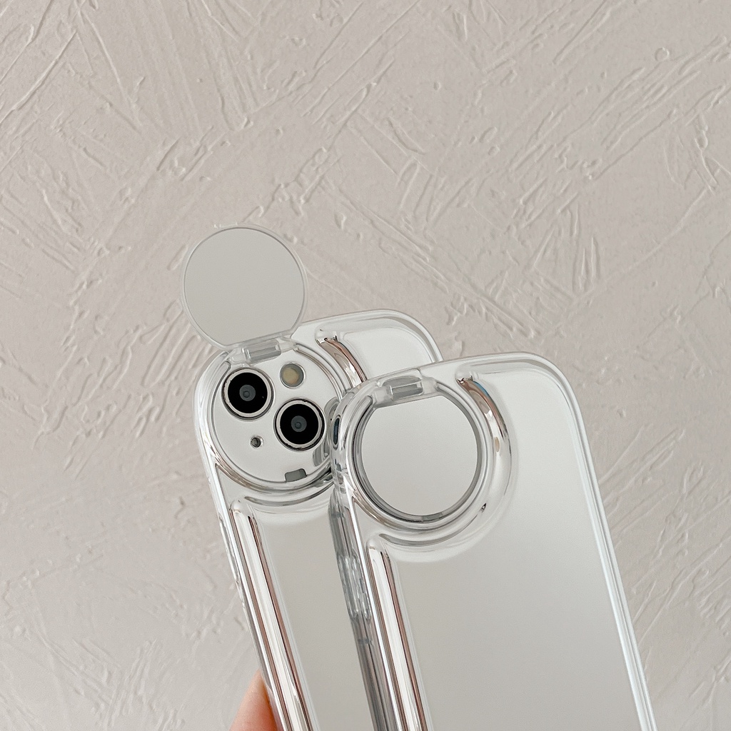 Ốp Điện Thoại Tráng Gương + Vòng Đeo Tay Cho iPhone X XS XR XS max 7Plus 8Plus 11 11 pro 11 pro max 12 12 12 pro 12 pro max