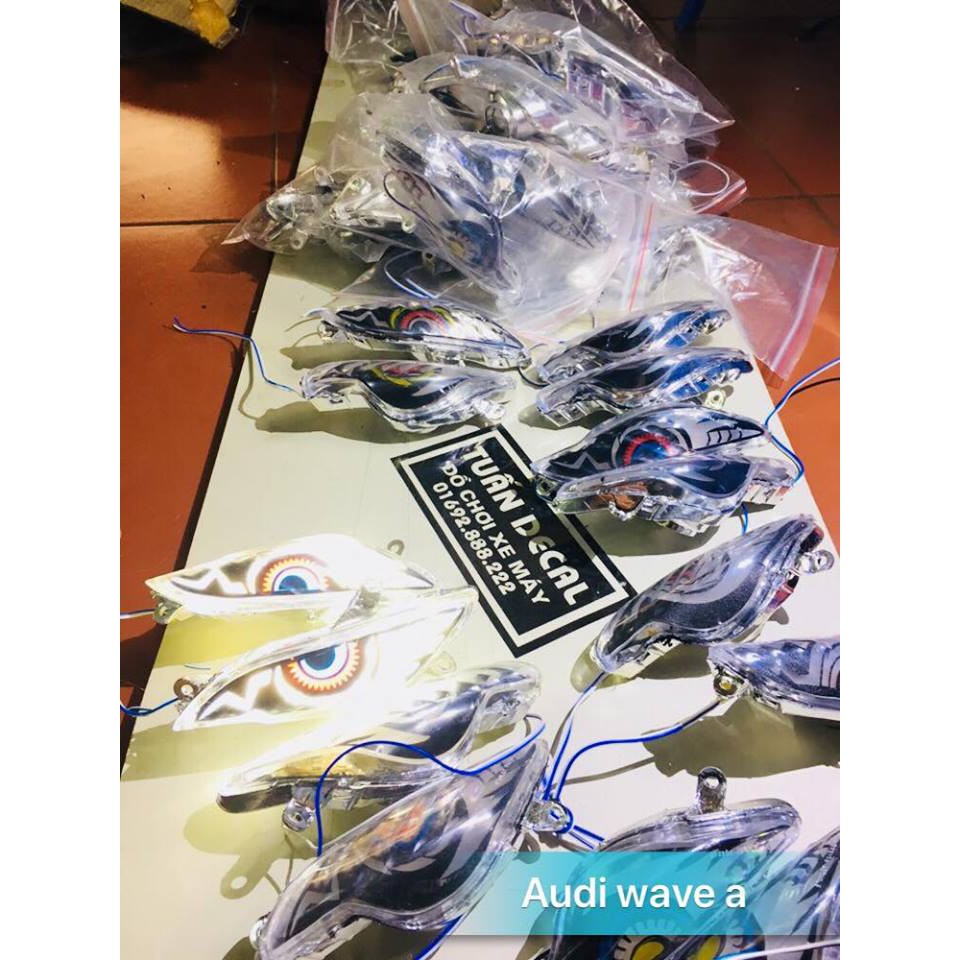 Led audi mắt cú cho wave