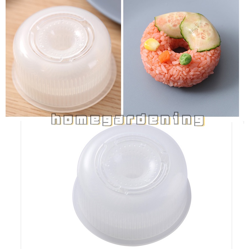 Khuôn Làm Cơm Nắm Hình Bánh Donut Cho Bé