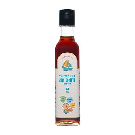 Nước mắm nhĩ Thuyền Xưa ăn dặm cho bé 41n chai 250ml