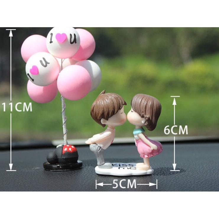 Set decor búp bê tình nhân trang trí taplo xe hơi cực xinh xắn- Dũng An Shop