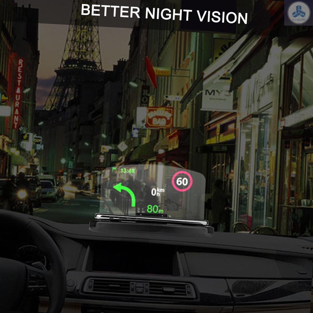 Bộ Sạc Điện Thoại Không Dây Hiển Thị HUD GPS Tốc Độ Cao 9.29