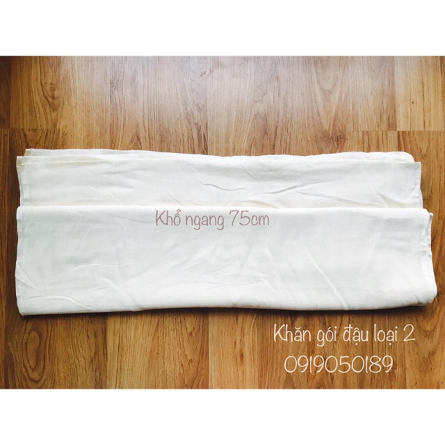 Khăn gói đậu khổ 75cm (1m)