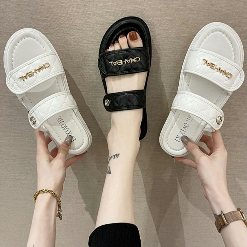 Dép Quai Hậu Nữ Quai Ngang Đế PU 3P Siêu Êm Da Mềm Tôi Dang Size 35-39