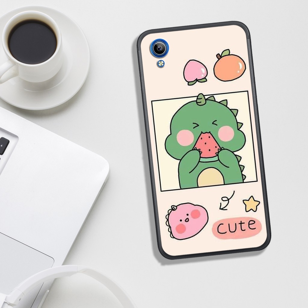 ỐP LƯNG  VIVO Y51/Y91C, IN HÌNH CHÚ KHỦNG LONG SIÊU CUTE PHO MAI.