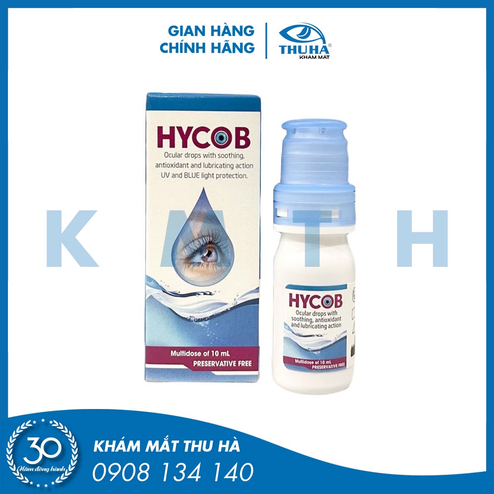 Dung dịch nhỏ mắt HYCOB Italia [Lọ 10ml] - Không chất bảo quản