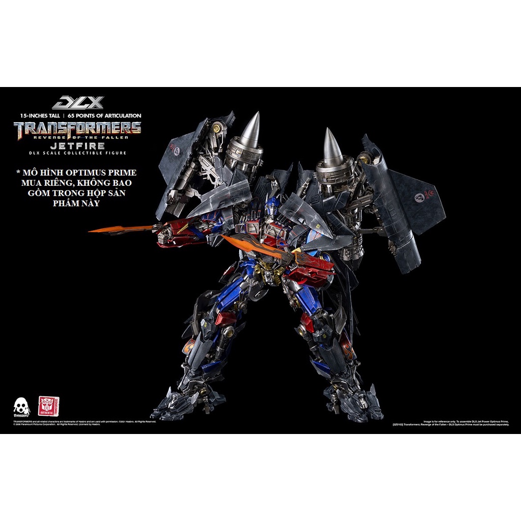 Mô Hình JETFIRE THREEZERO Transformers Movie Revenge Of The Fallen Đồ Chơi Sưu Tập Cao Cấp Robot Biến Hình