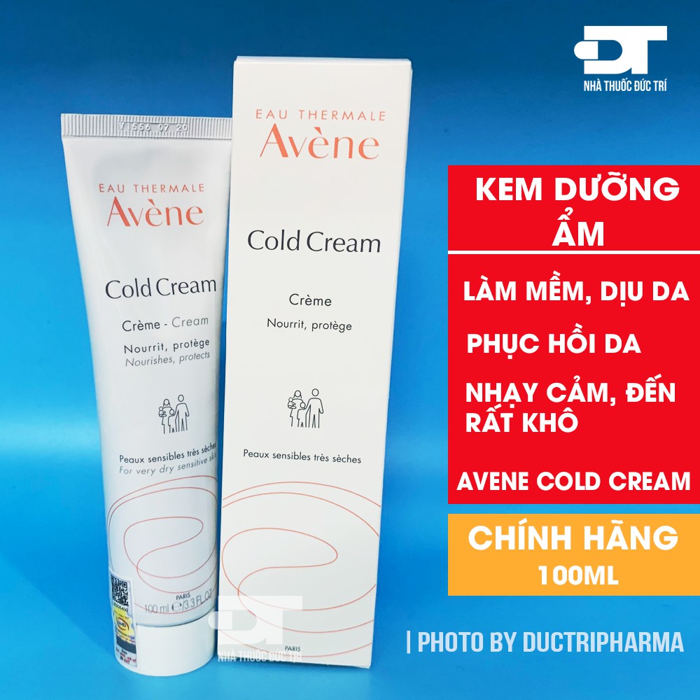 Kem Dưỡng Ẩm Avene Cho Da Khô Cold Cream 100ml