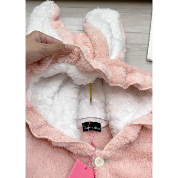 ✅ Pyjama Lông Cừu Thỏ Hồng Cute | BigBuy360 - bigbuy360.vn