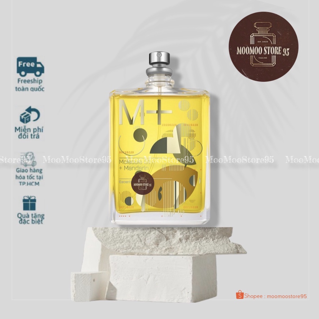 NEW -𝐌𝐨𝐨𝐌𝐨𝐨-  ESCENTRIC MOLECULES M+ MOLECULE 01 + MANDARIN | Nước hoa unisex