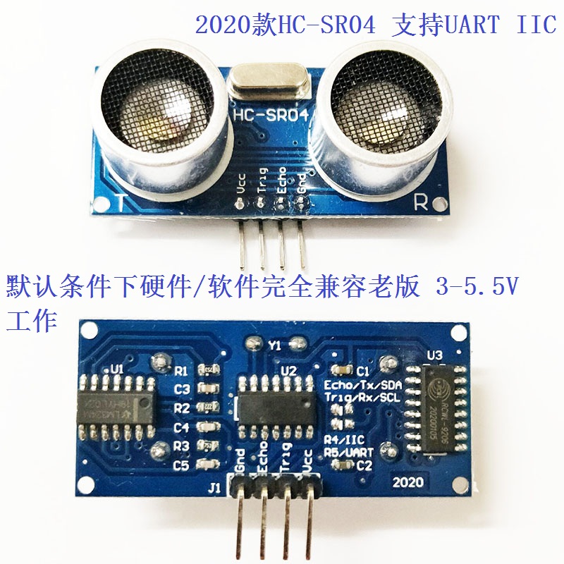 Mô Đun Cảm Biến Siêu Âm Hc-sr04 Hỗ Trợ Uno R3 / 51 / Stm32 Sm