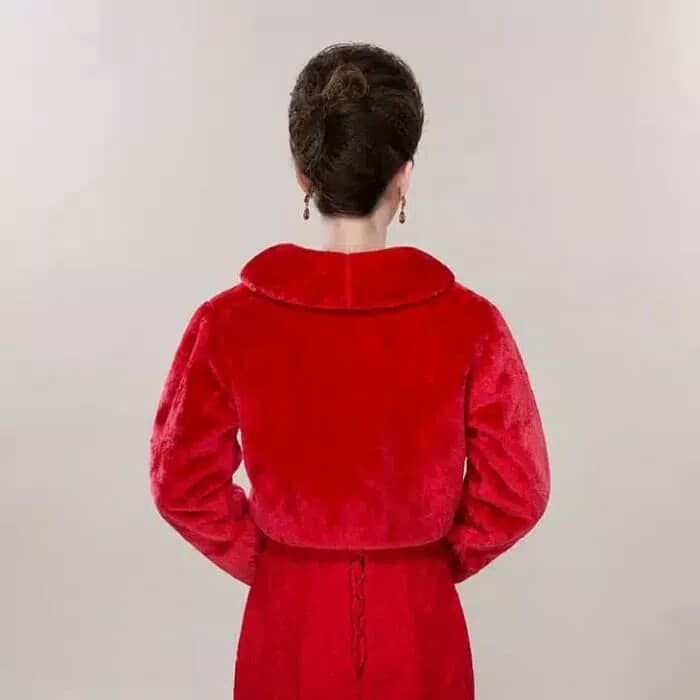 Áo Khoác Lông Dài Tay Thời Trang Cho Nữ | BigBuy360 - bigbuy360.vn