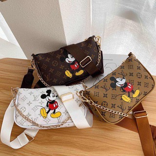 Túi đeo chéo LV Mickey