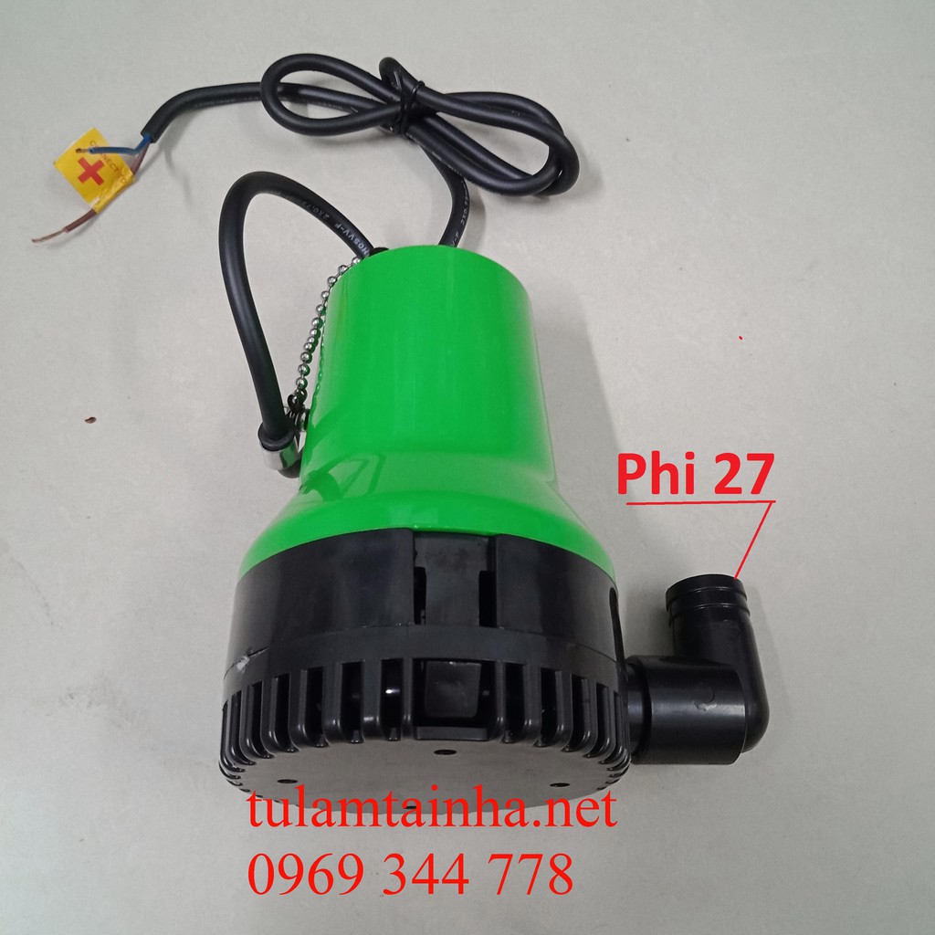 Bơm chìm 12V vỏ nhựa