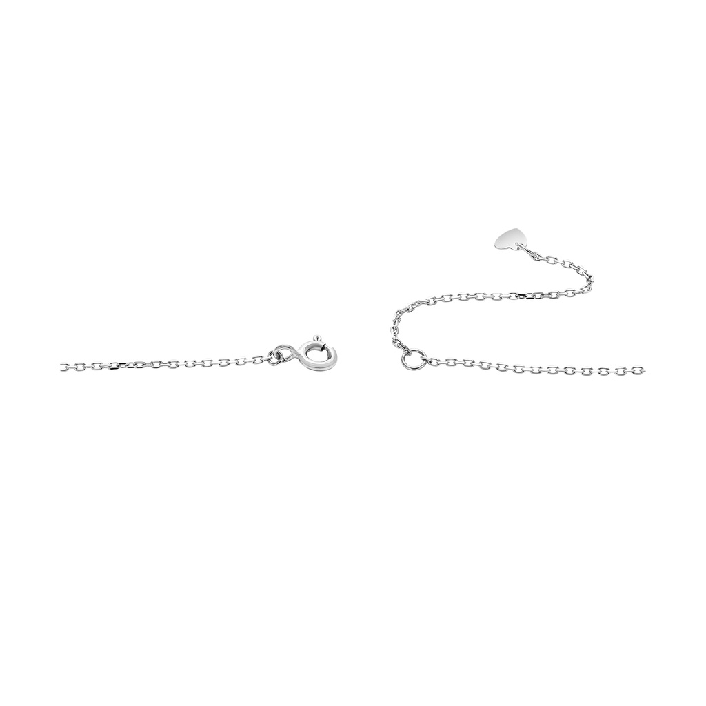 Dây cổ bạc đính đá CZ PNJSilver XMXMW060014