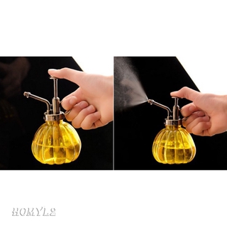 350ml Retro Pumpkin Glass Watering Pot Bottle Garden Pressure Sprayer #1