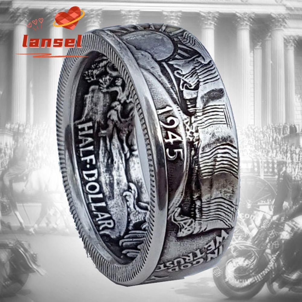 Nhẫn Đeo Tay 1945 Size 7-13 Morgan Phong Cách Vintage