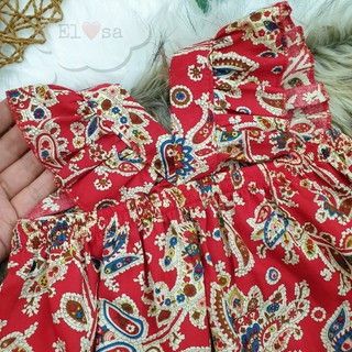 Đầm hai nơ cho bé