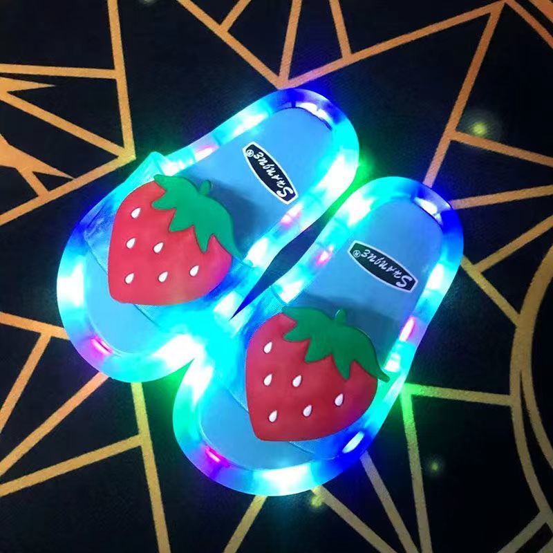 Dép Hình Thỏ Có Đèn Phát Sáng Thời Trang Cá Tính Cho Nữ