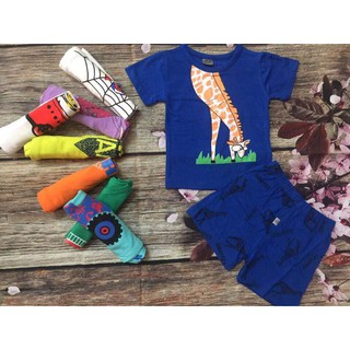 Bộ cotton co giãn 4 chiều cho bé trai