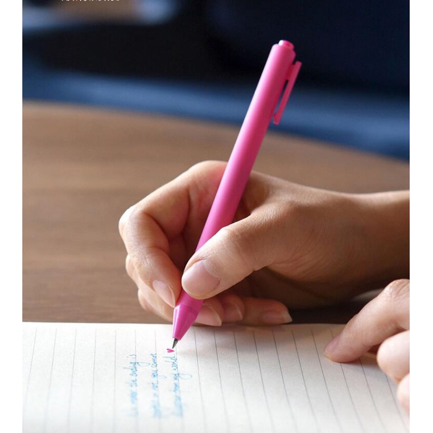 Bút Bi Ngòi 0.5mm Nhiều Màu Sắc Đơn Giản Đẹp Mắt