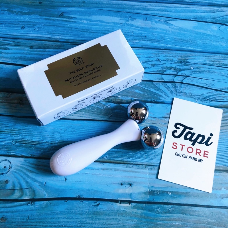 Cây mát xa mặt The Body Shop Twin Ball Revitalising Facial Massager