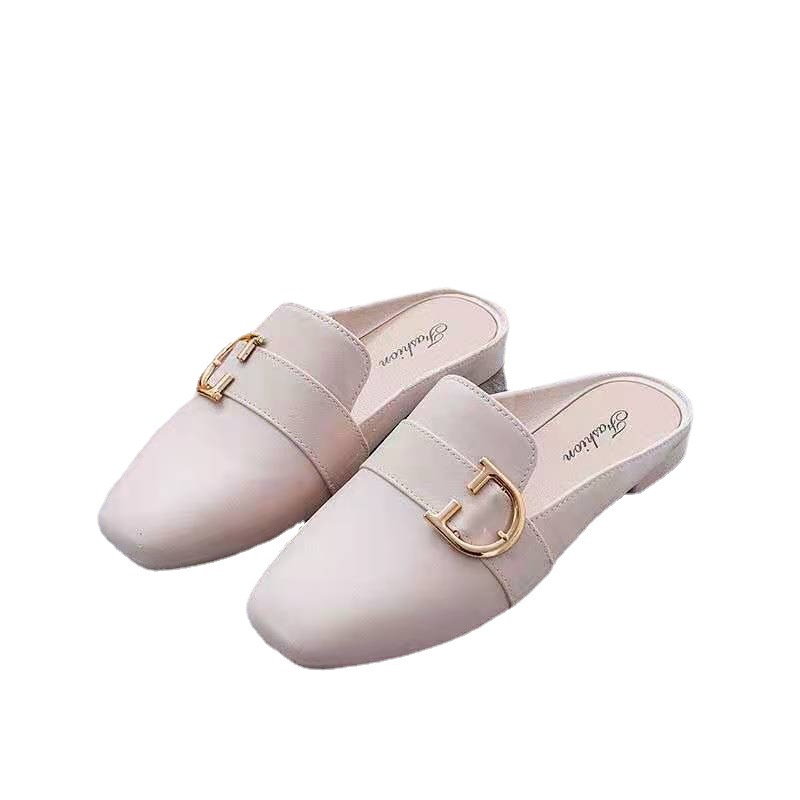 Dép Lười Đế Bệt Chống Trượt Thời Trang Mùa Hè Mới SHO051