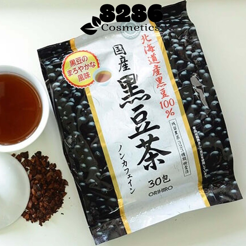 [Có sẵn] Trà đậu đen nguyên chất Orihiro hỗ trợ thanh lọc cơ thể làm đẹp da 30 gói (chính hãng Nhật Bản) | BigBuy360 - bigbuy360.vn