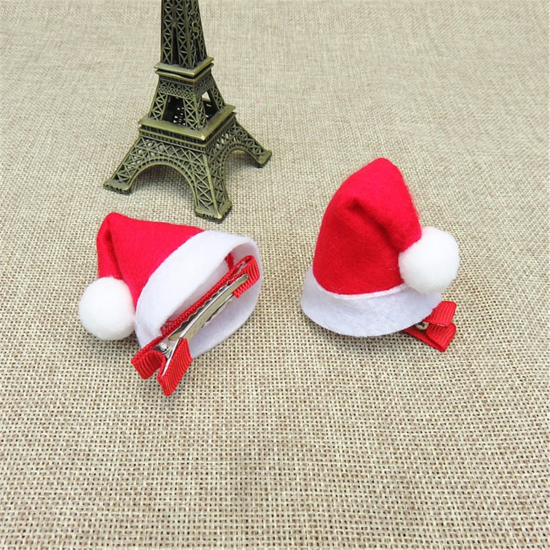 Kẹp Tóc Hình Nón Ông Già Noel