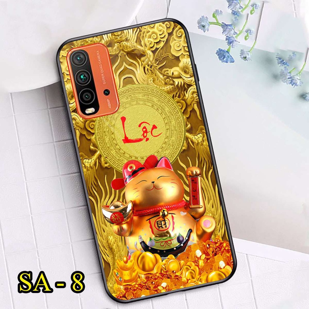 Ốp lưng kính in 3D dành cho điện thoại Xiaomi Poco X3 NFC - Poco X3 Pro - Poco M3/Redmi 9T hình 12 con giáp tài lộc