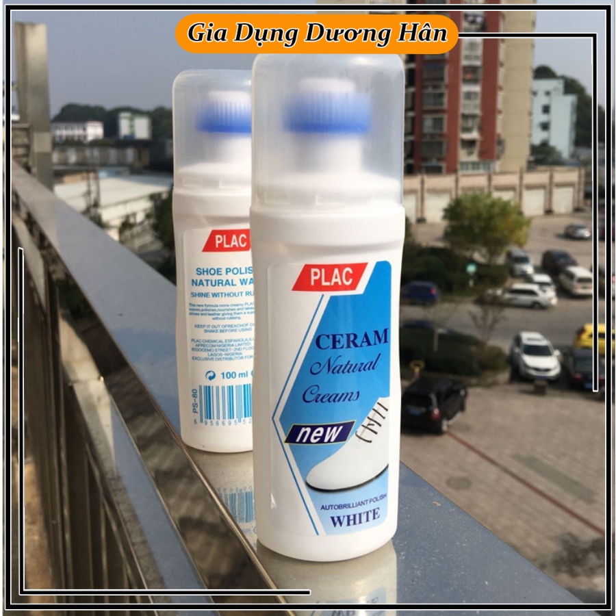 TẨY TRẮNG GIẦY PLAC SIÊU SẠCH LỌ 100ml