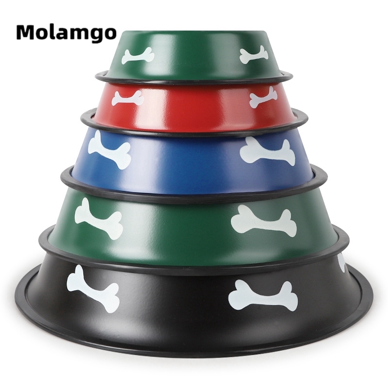 MOLAMGO  Bát Đựng Thức Ăn Cho Thú Cưng Bằng Thép Không Gỉ
