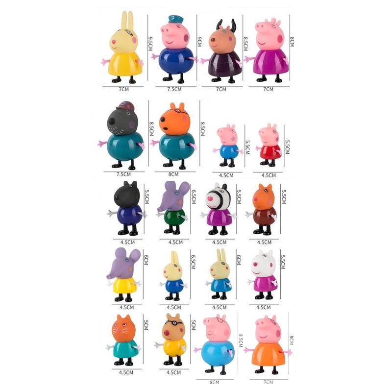 Bộ Đồ Chơi Ngôi Nhà Chú Heo Peppa Xinh Xắn Đáng Yêu Cho Bé