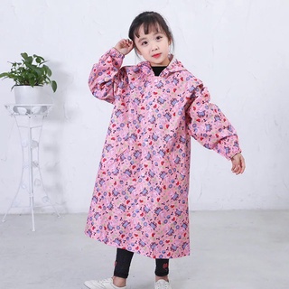 Áo mưa bít trẻ em, áo mưa trùm trẻ em che kín người an toàn cho bé