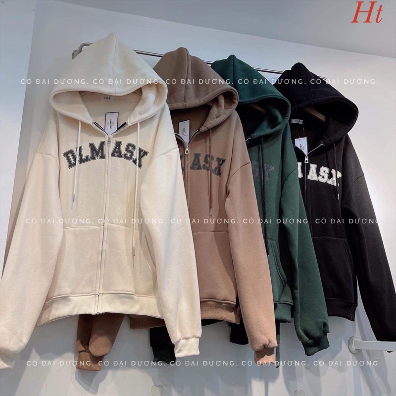 Áo khoác nỉ cotton DLMA H2A877