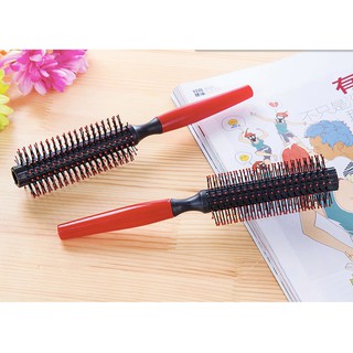[DEALHOT] - Lược Tròn Chải Tóc Uốn Cán Đen