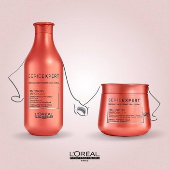 CẶP GỘI HẤP Ủ LOREAL PROFESSIONEL INFORCER 300ML