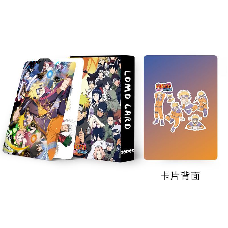 Naruto Lomo Card Photocard Double-sided Color Printing