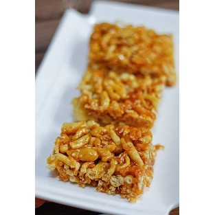 Bánh bỏng phên gạo bánh cốm mật mía món quà tuổi thơ gói 100gr